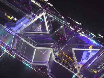 Broadcast Design - C4D Octane Scene File 3D model