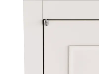 Classic Interior door 3d model Low-poly 3D model