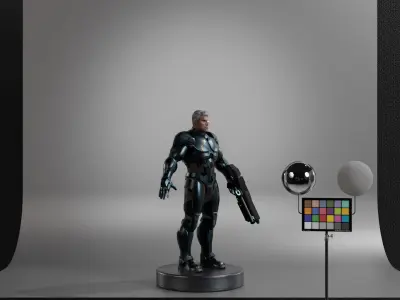 Cable Low-poly 3D model