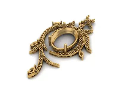 Pendant 004 3D print model