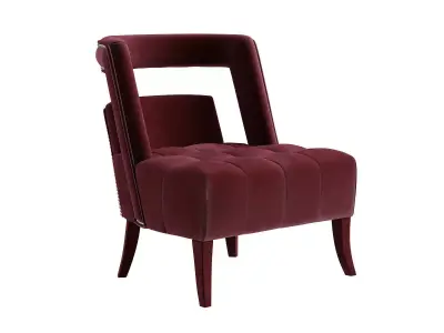 Naj upholstered chair 3D model