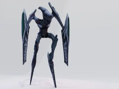 Guardian the Ripper Low-poly 3D model