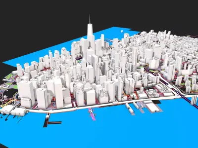 New York City 3D model