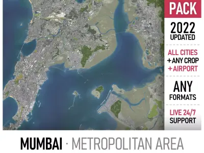 Mumbai 3D Model Pack