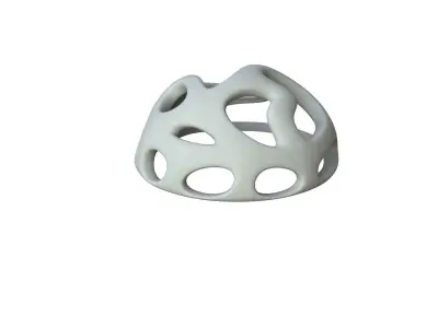 SciFi Cube Object No 44574 Low Poly Shape Low-poly 3D model