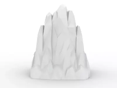 Iceberg Low-Poly 3D Printable 3D print model
