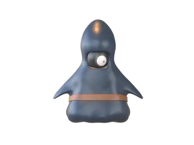 Slime OI v1 0004 Low-poly 3D model