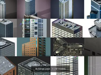 Buildings pack - 1