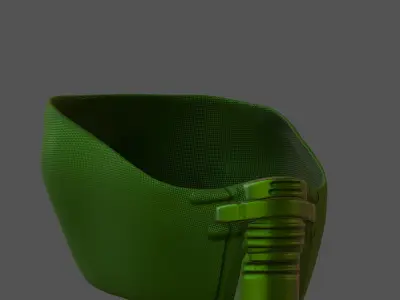 Gas mask helmet 3d model scifi Low-poly  Low-poly 3D model 174