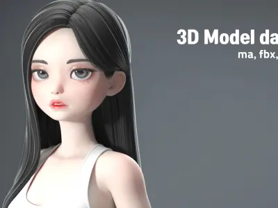 Lucy - Personal work 3D date 3D model