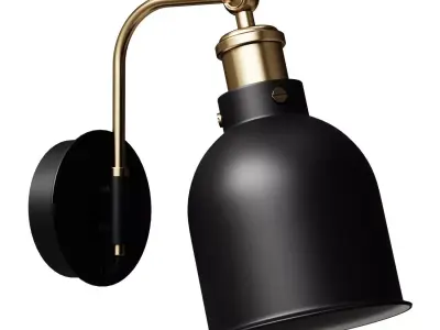Sconces made of metal and brass Zantar 3D model