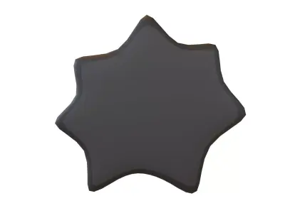 Speech Balloon v32 001 Low-poly 3D model