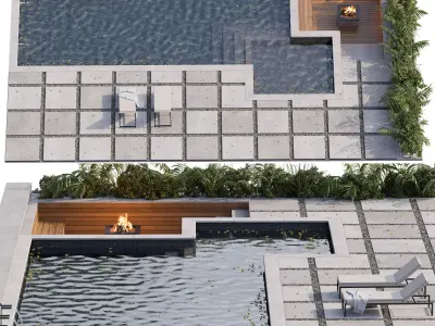 Pool 40 3D model