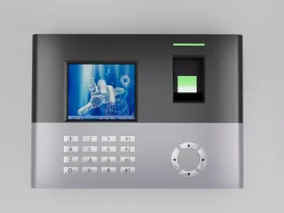 Biometric Machine Free 3D model