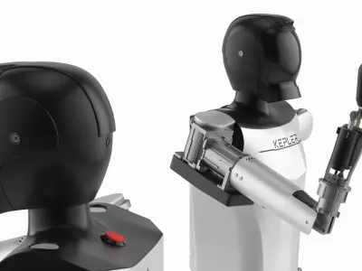  Kepler Humanoid Robot Waving Hand 