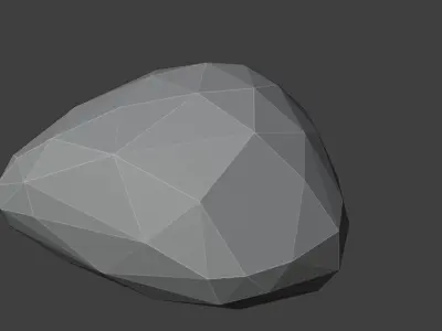 Low Poly Rock 18 Free low-poly 3D model