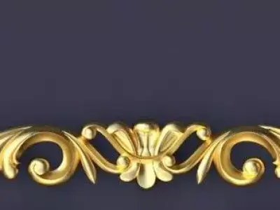 dekor ornament 3D model 61