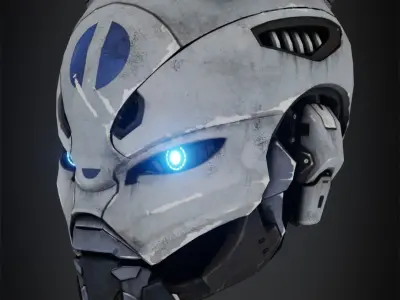 Exo-Stranger Helmet for Cosplay 3D print model