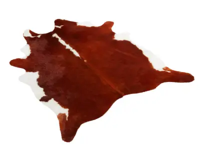 Hereford Cowhide Rug by Hudson Hides 3D model