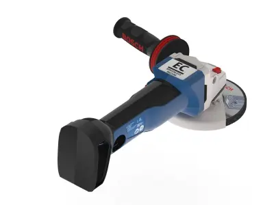 Cordless Angle Grinder GWS 3D model