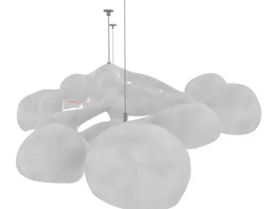 Fertility Form illuminated sculpture by Rogan Gregory   3D model