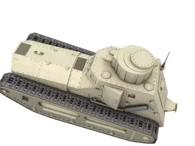 LK II Light Tank 3D model