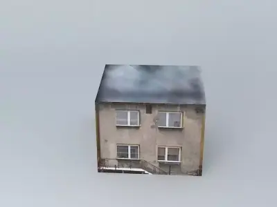 Mickiewicz Street in Pilsen Free 3D model