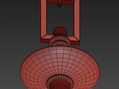 Palacio Collection 9 Chandelier 3D model
