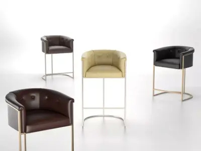 Calvin Barstool 3D model