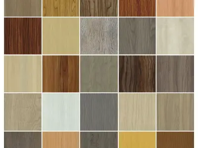 25 Seamless Wood Textures 3D model