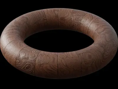 Old Wood 3D Material Texture