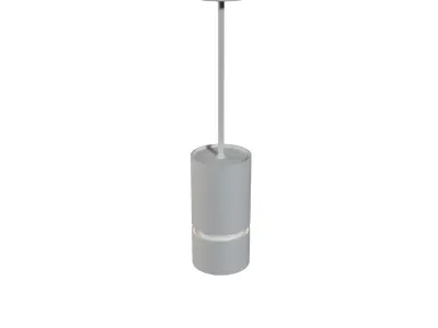 FLCY4 Cylinder Led Pendant 3D model