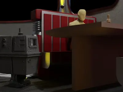 Dex Diner 3D model