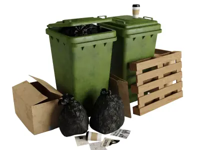 Street Trash - 3D Model 3D model