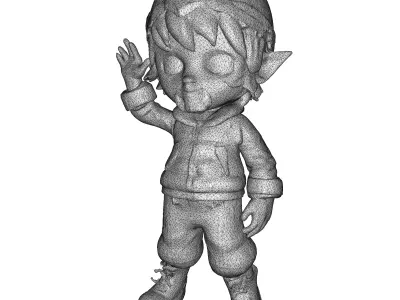 Pocket Pioneers - Stylized 3D Character Collection 6-Pack 3D print model