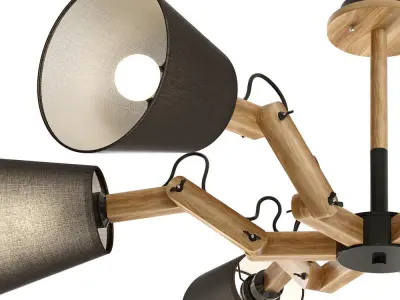 Lampatron Mechanic 6 lamps 3D model