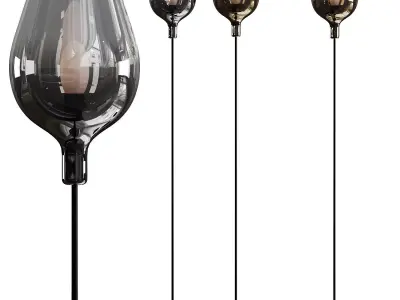 Italamp Rose Floor Lamp 3D model