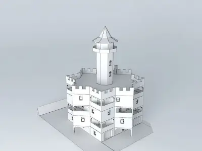 Twisted Tower Free 3D model