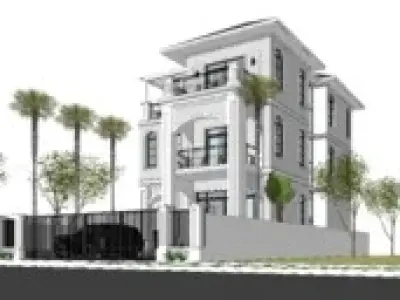 16 3D SketchUp models of luxury houses and apartments 3D model