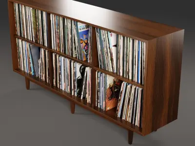 Vinyl Storage No54 3D model