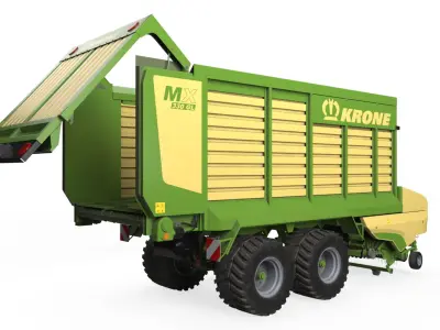  Krone MX Silage Forage Wagon Rigged 