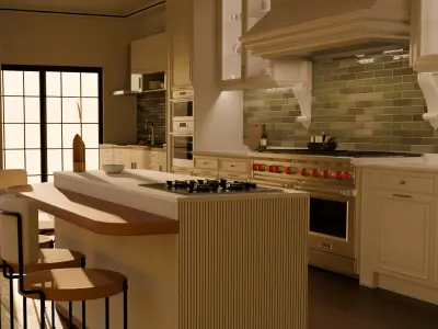 Modern House Interior 3D model