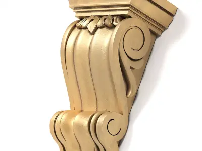 Corbel 10 3D model purchase
