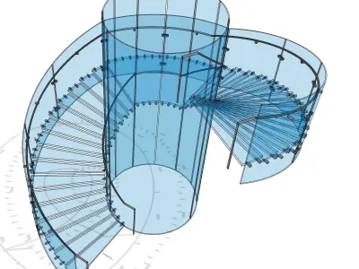 Apple Stairs 3D model