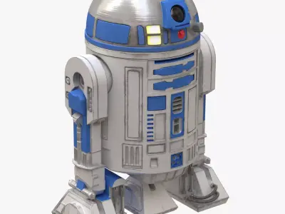 Robot R2D2 3D model