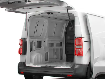 Vauxhall Vivaro Electric Tailgate Van L2 HQ Interior 2024 3D model