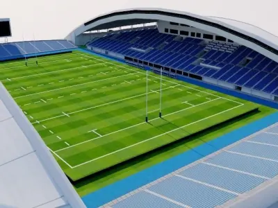 Level5 Stadium - Fukuoka 3D model