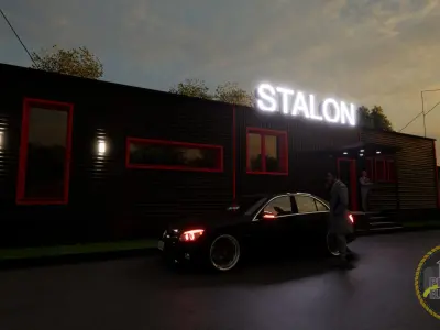 office container building model 3D model