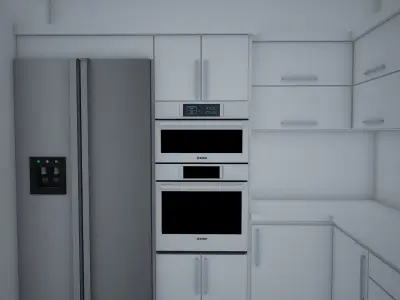 Modern Kitchen design 3D model