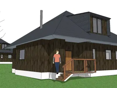 Creative Design-Holiday Cabin-082 3D model